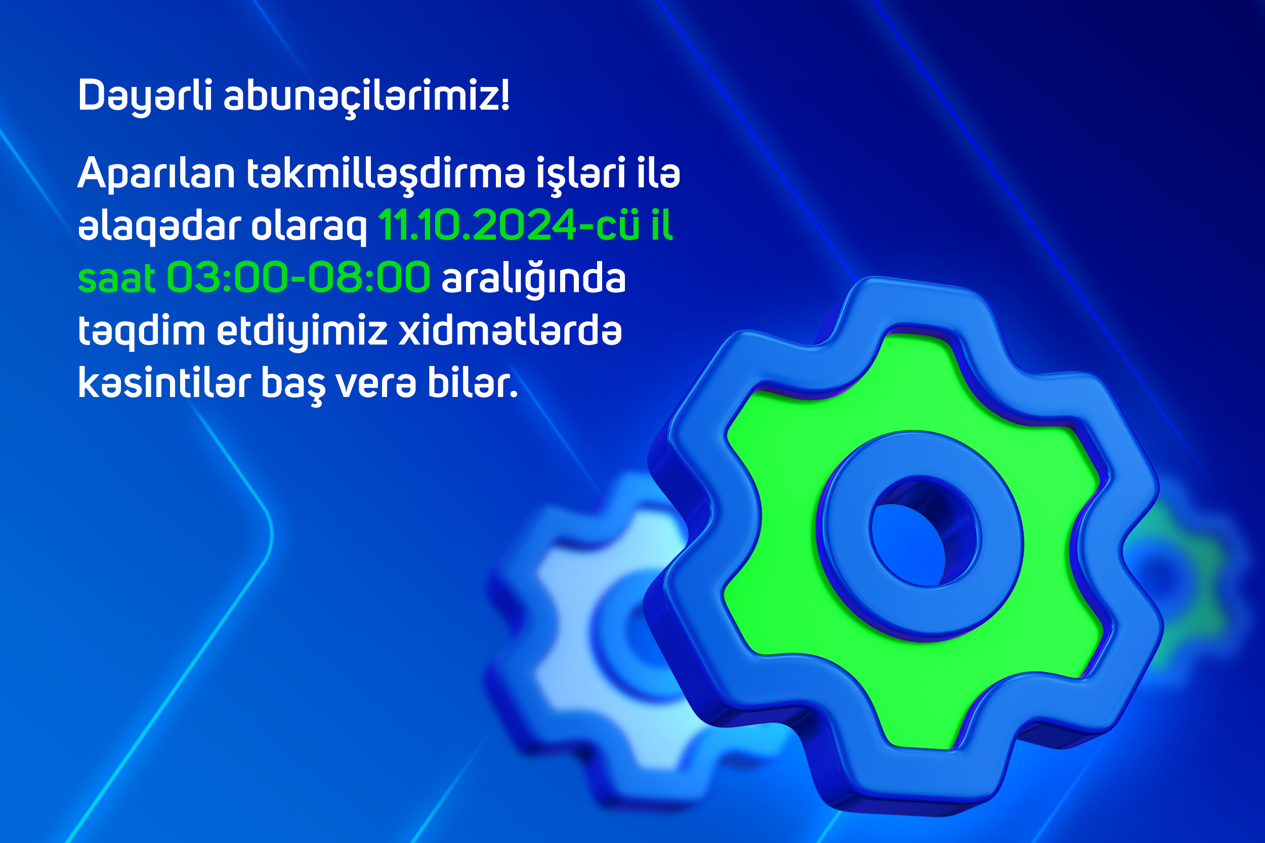 Təkmilləşdirmə işləri