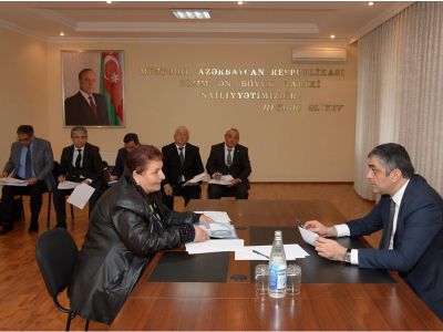 Minister receives citizens in Barda